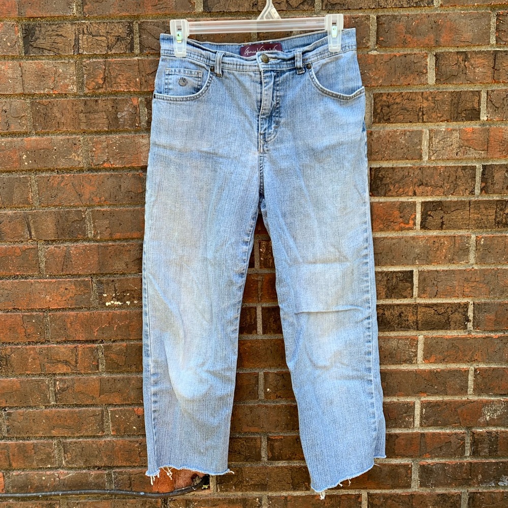 Vintage cropped jeans